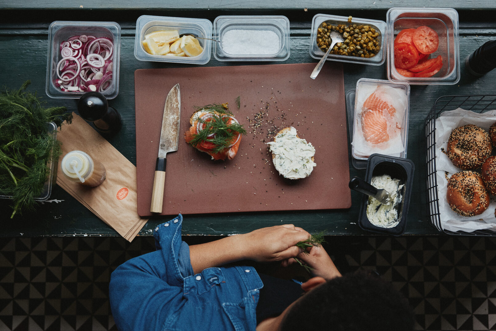 Village Bagels - Fotograf Petter Bäcklund